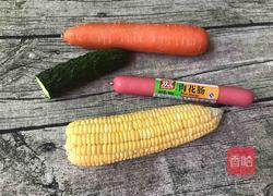 火腿炒玉米的做法图解1