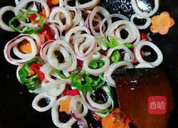 爆炒鱿鱼圈的做法图解5