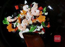 腰果百合炒虾仁的做法图解5