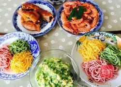 彩色蔬菜面的做法图解7