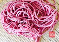 彩色蔬菜面的做法图解6