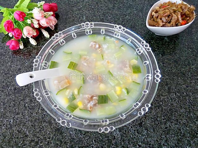 翠衣月饼粥