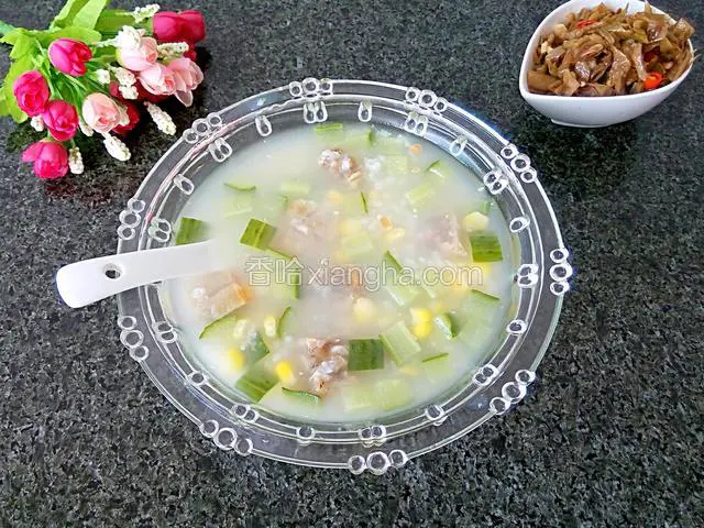 翠衣月饼粥