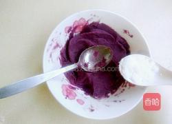 奶香紫薯馅的做法图解4
