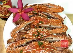 清蒸花蟹的做法图解1