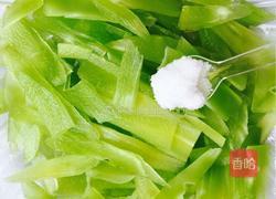 凉拌莴笋的做法图解4