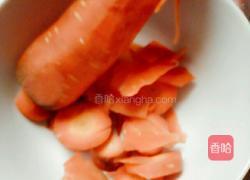 荤素胡萝卜拌面的做法图解1