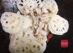 莲藕炒肉的做法图解8