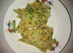肉松韭菜饼