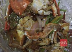 香辣梭子蟹的做法图解6