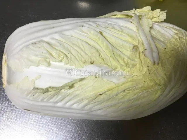 食材：大白菜；