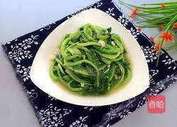 蒜蓉炒生菜的做法图解6