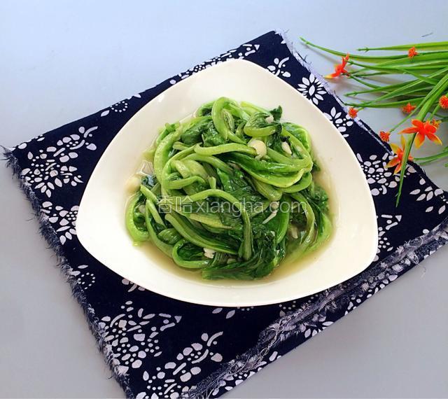 蒜蓉炒生菜