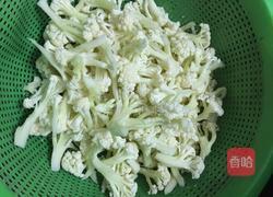 清炒花菜的做法图解2