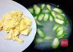 丝瓜鸡蛋汤的做法图解6