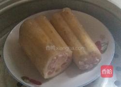 莲藕塞肉的做法图解4