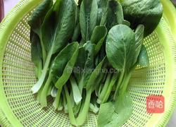 蒜蓉小油菜的做法图解1