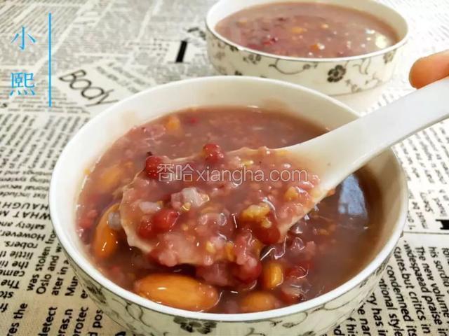 成品，按个人口味添加糖，或者是其它菜食用。
