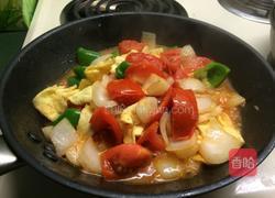 洋葱炒西红柿的做法图解7