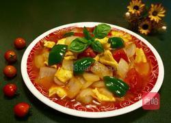 洋葱炒西红柿的做法图解8