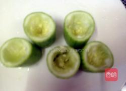 丝瓜塞肉的做法图解3