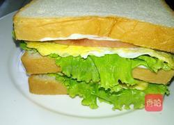 鸡蛋三明治的做法图解5