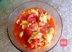 西红柿打卤面的做法图解8