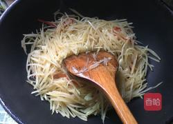 醋溜土豆丝的做法图解9