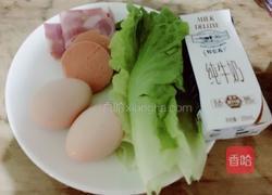 培根生菜鸡蛋卷的做法图解1