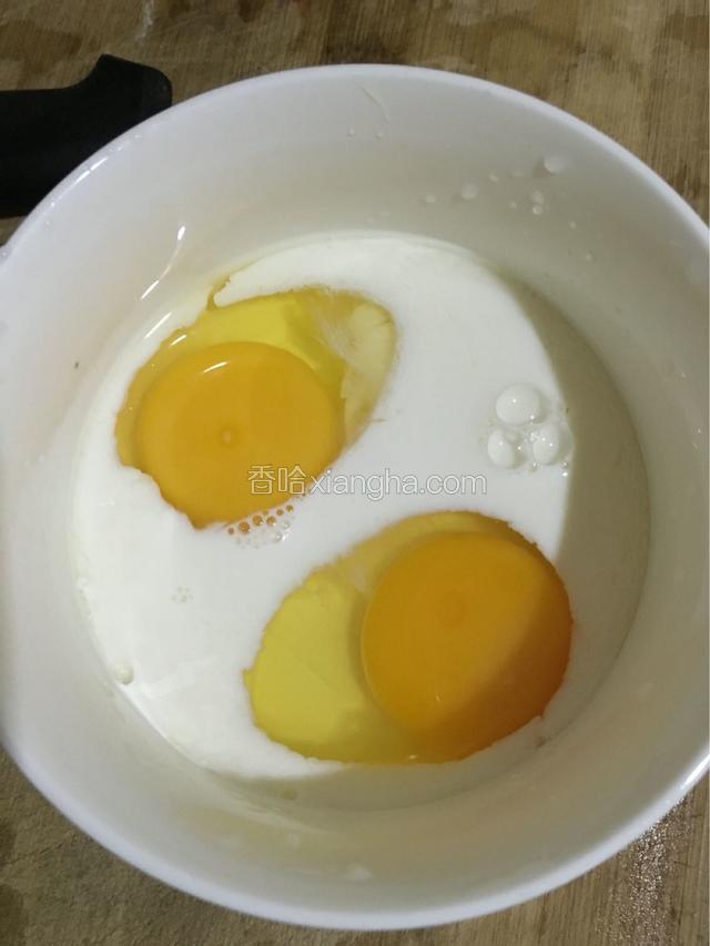 鸡蛋加入牛奶
