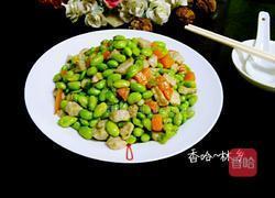 毛豆炒肉的做法图解9