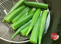 蒜蓉秋葵的做法图解5