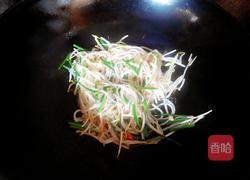 炒绿豆芽的做法图解4