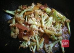 蒜片炒花菜的做法图解14