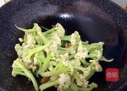 干煸花菜的做法图解6