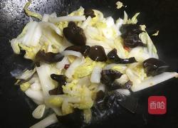 醋溜白菜的做法图解10
