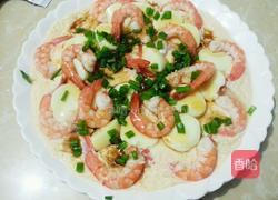 虾仁蛋羹的做法图解10