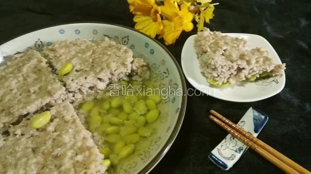 蒸肉饼