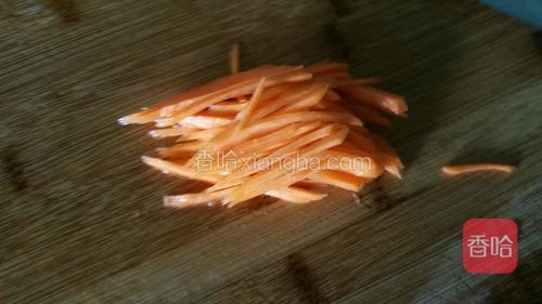 胡萝卜切丝
