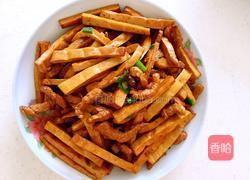 香干炒肉丝的做法图解6