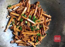 香干炒肉丝的做法图解5
