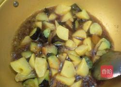 土豆炖圆茄子的做法图解9
