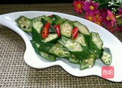 清炒秋葵的做法图解8