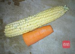 排骨玉米胡萝卜汤的做法图解2