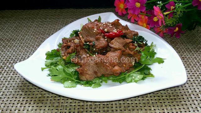 孜然羊肉片