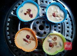 烫面玉米发糕的做法图解10