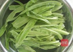 蒜蓉油麦菜的做法图解2