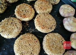 黑糖黑芝麻馅烧饼的做法图解10