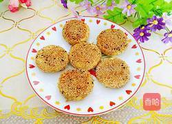 黑糖黑芝麻馅烧饼的做法图解11