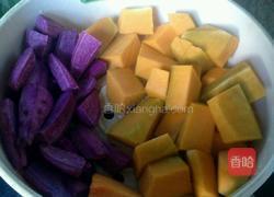 酒酿彩汤圆的做法图解1